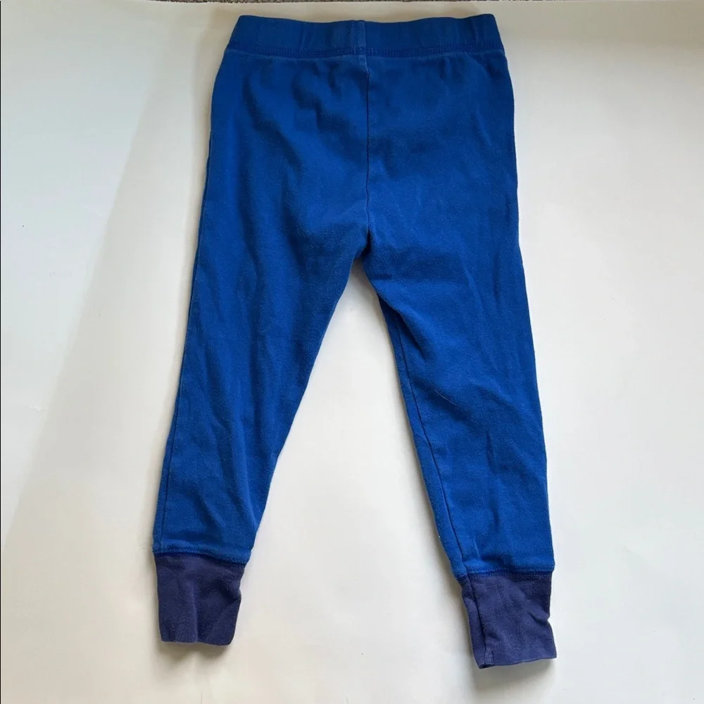 Mini Boden Kids Glow In The Dark Pajamas Set 3Y Skeleton Long John